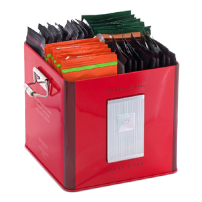 Dammann Fr�res Tee, Set - Rouge Cristal