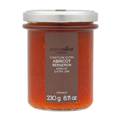 Alain Milliat Konfitüre, Aprikose, 230g