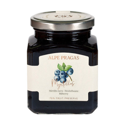 Alpe Pragas Fruchtaufstrich, Heidelbeere, 335g