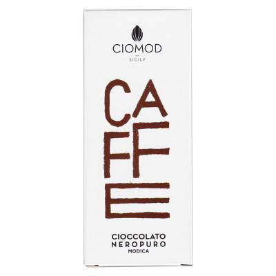 Ciomod Modica Schokolade, Kaffee, 100g