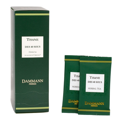 Dammann Frères Tee, Tisane des 40 Sous, 24 Beutel, einzeln verpackt