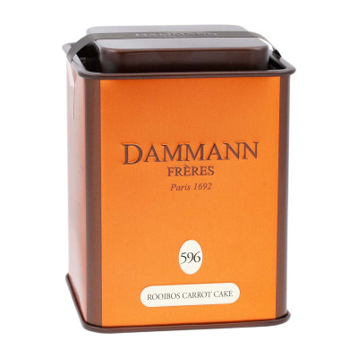 Dammann Frères Tee, Rooibos Carrot Cake, 100g Dose