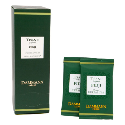 Dammann Frères Tee, Tisane Fidji, 24 Beutel, einzeln verpackt