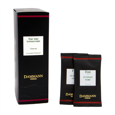 Dammann Frères Tee, Yunnan Vert, 24 Beutel, einzeln verpackt