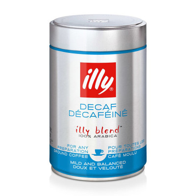 illy Espresso, gemahlen, 250g Dose, entkoffeiniert
