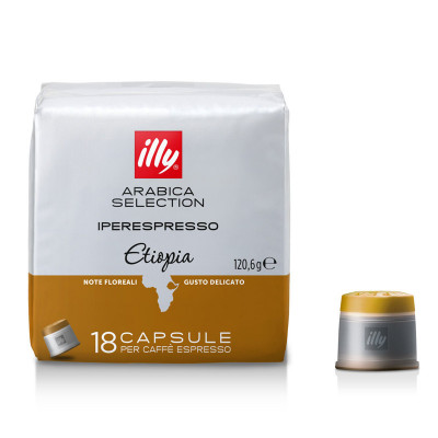 illy Espresso, Kapseln, Arabica Selection Äthiopien, 18 Stück