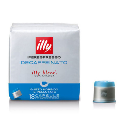 illy Espresso, Iperespresso Kapseln, entkoffeiniert, 18 Stück