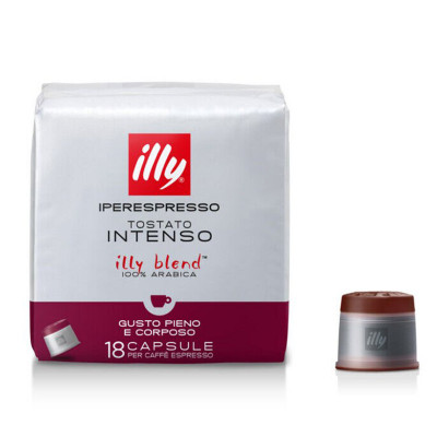 illy Espresso, Iperespresso Kapseln, Intenso, 18 Stück