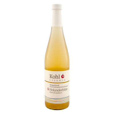 Kohl Bergapfelsaft mit Holunderblüte, 750 ml