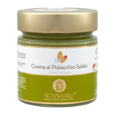 Scyavuru Creme, Pistaziencreme gesalzen, 200g