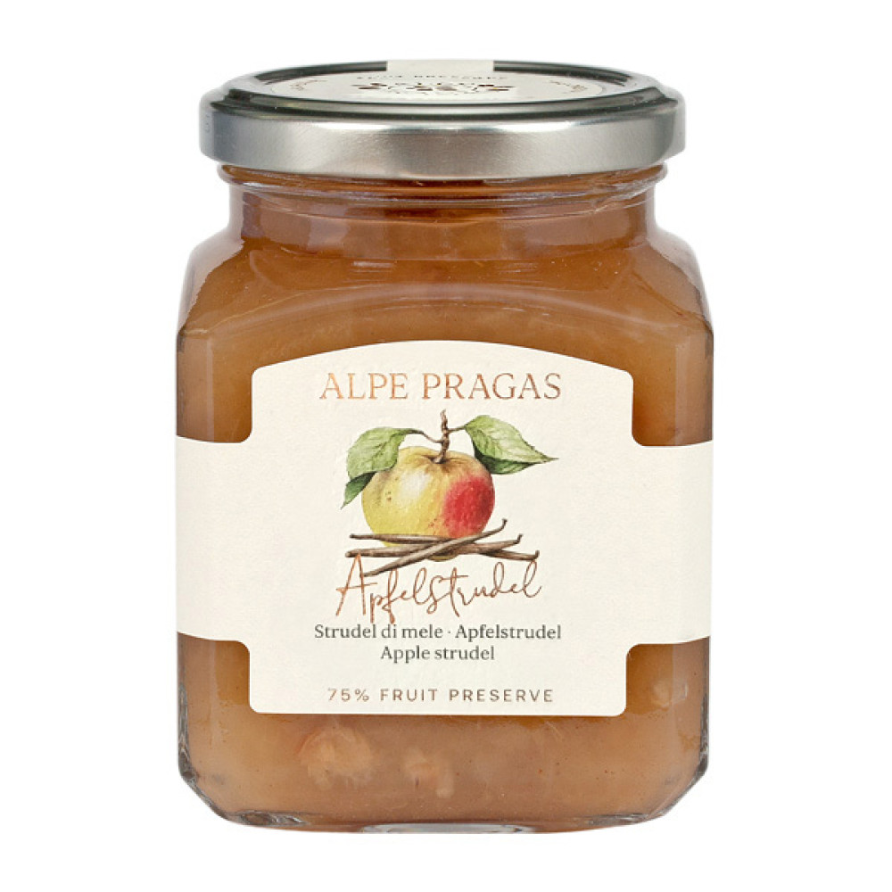 Alpe Pragas Fruchtaufstrich, Apfelstrudel, 335g