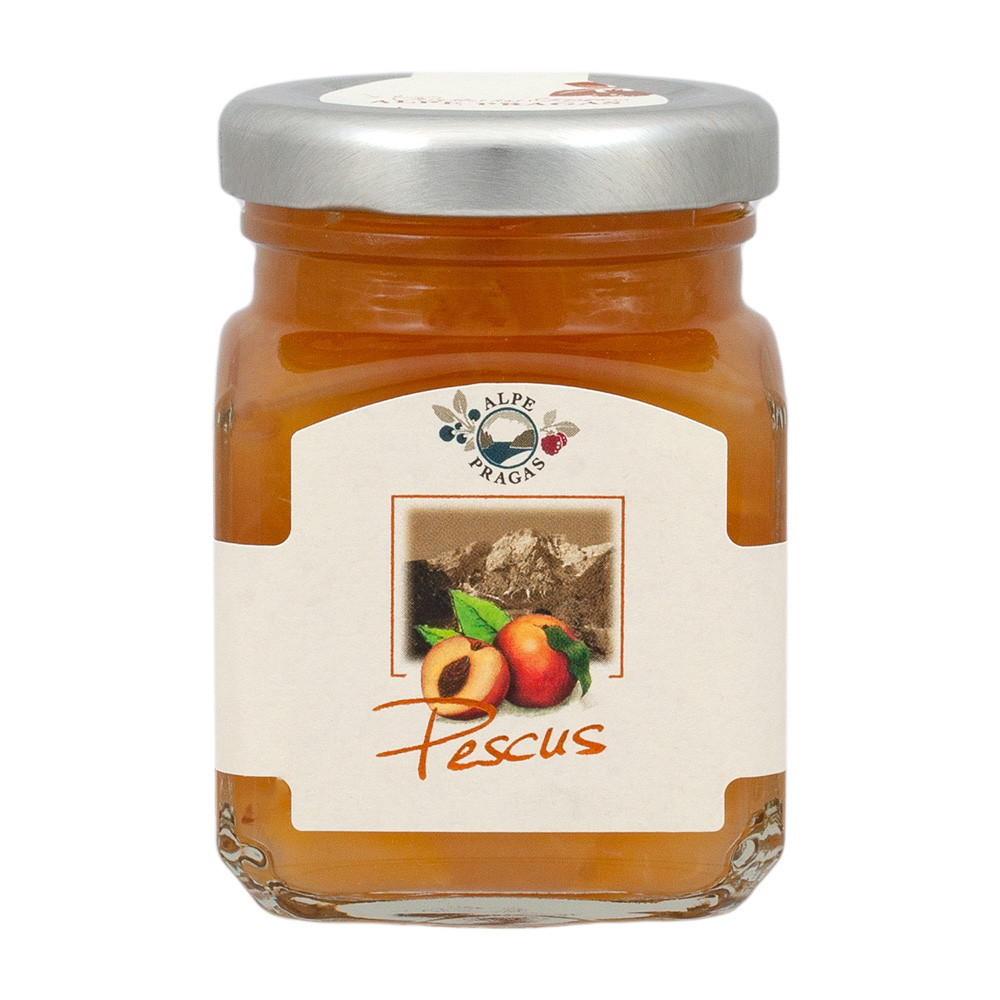 Alpe Pragas Fruchtaufstrich, Pfirsich, 110g