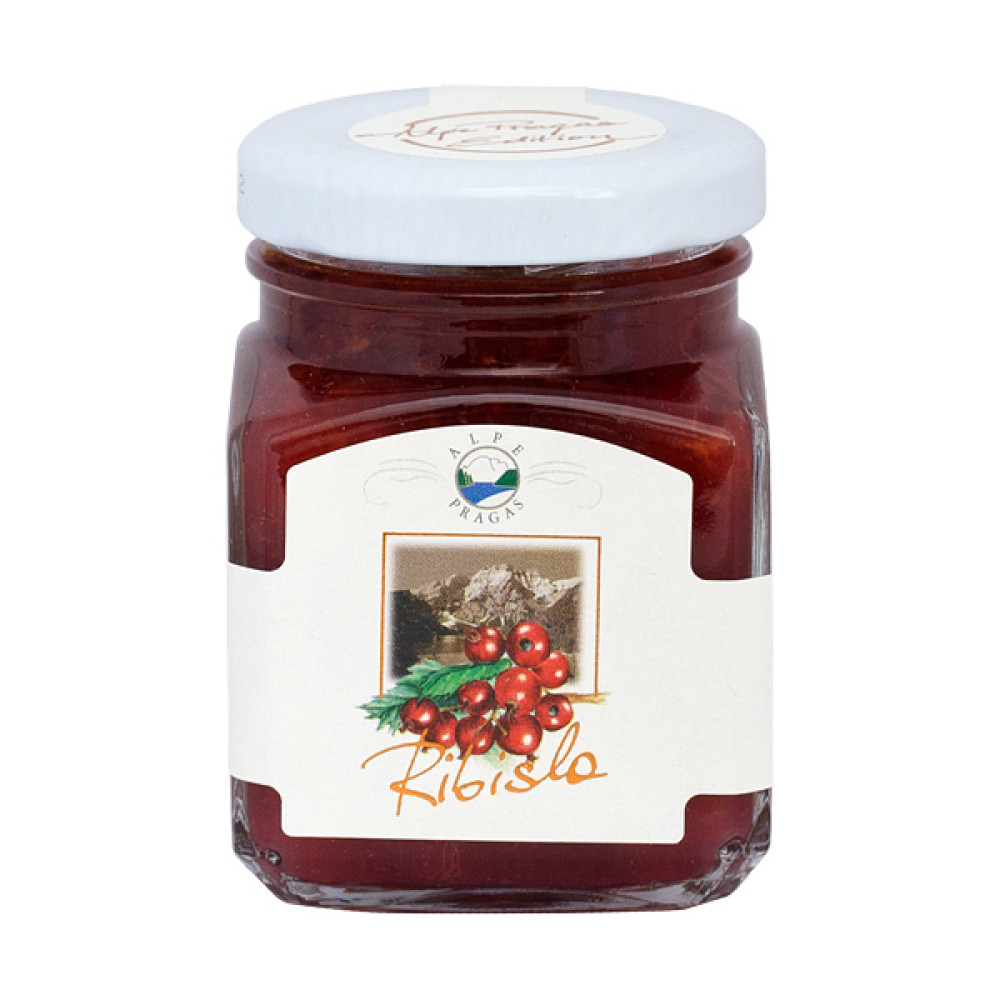 Alpe Pragas Fruchtaufstrich, Rote Johannisbeere, 110g