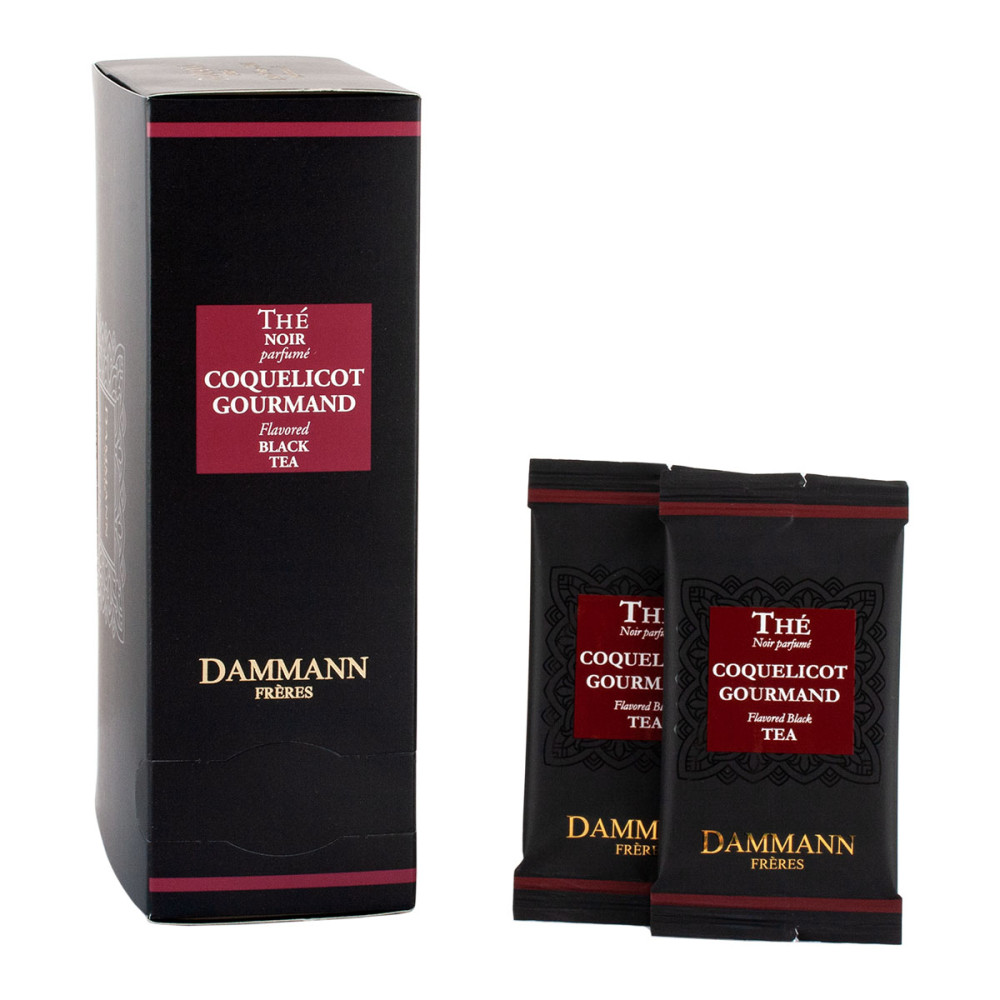 Dammann Frères Tee, Coquelicot Gourmand, 24 Beutel, einzeln verpackt