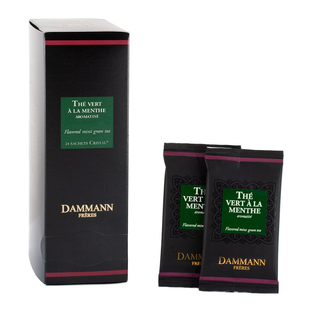 Dammann Frères Tee, Thé Vert à la Menthe, 24 Beutel, einzeln verpackt