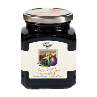 Alpe Pragas Fruchtaufstrich, Holunder & Zwetschge, 335g