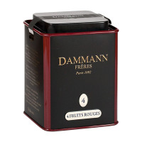 Dammann Frères Tee, 4 fruits rouges, 100g Dose