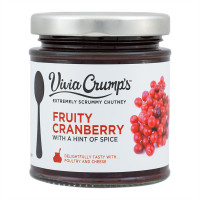 Vivia Crump's Chutney, Fruchtige Cranberry, 200g